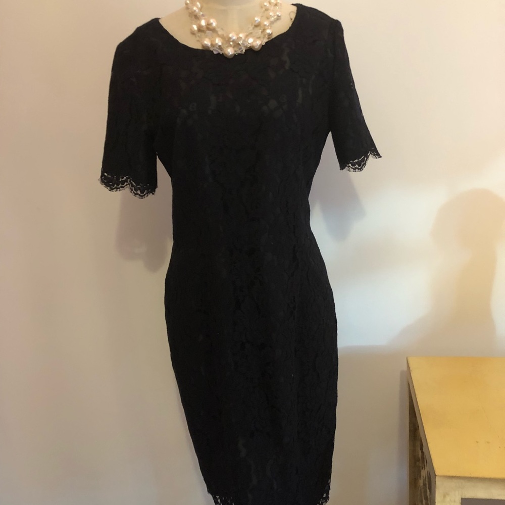 Brooks Brothers elegant lace dress size 8